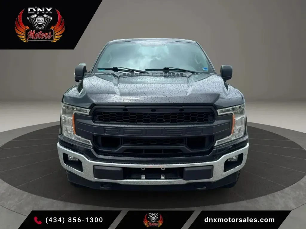 Black 2018 Ford F-150 SuperCrew Cab XLT Pickup 4D 5 1/2 ft for sale in Altavista, VA