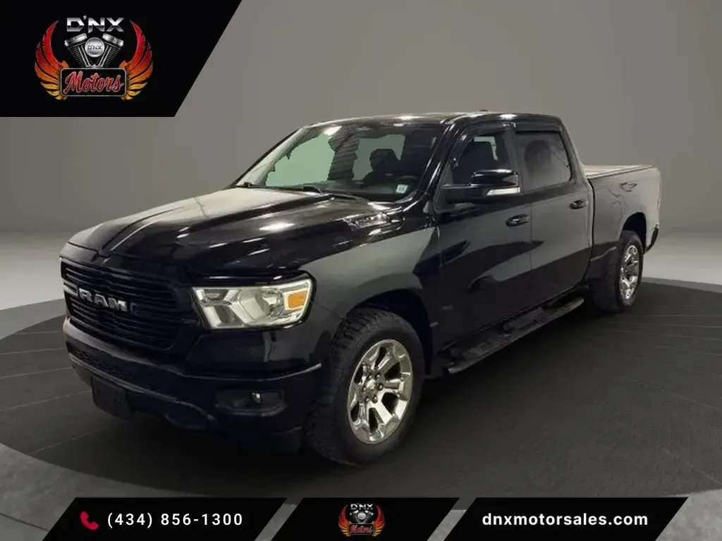 Black 2020 Ram 1500 Crew Cab Big Horn Pickup 4D 6 1/3 ft for sale in Altavista, VA