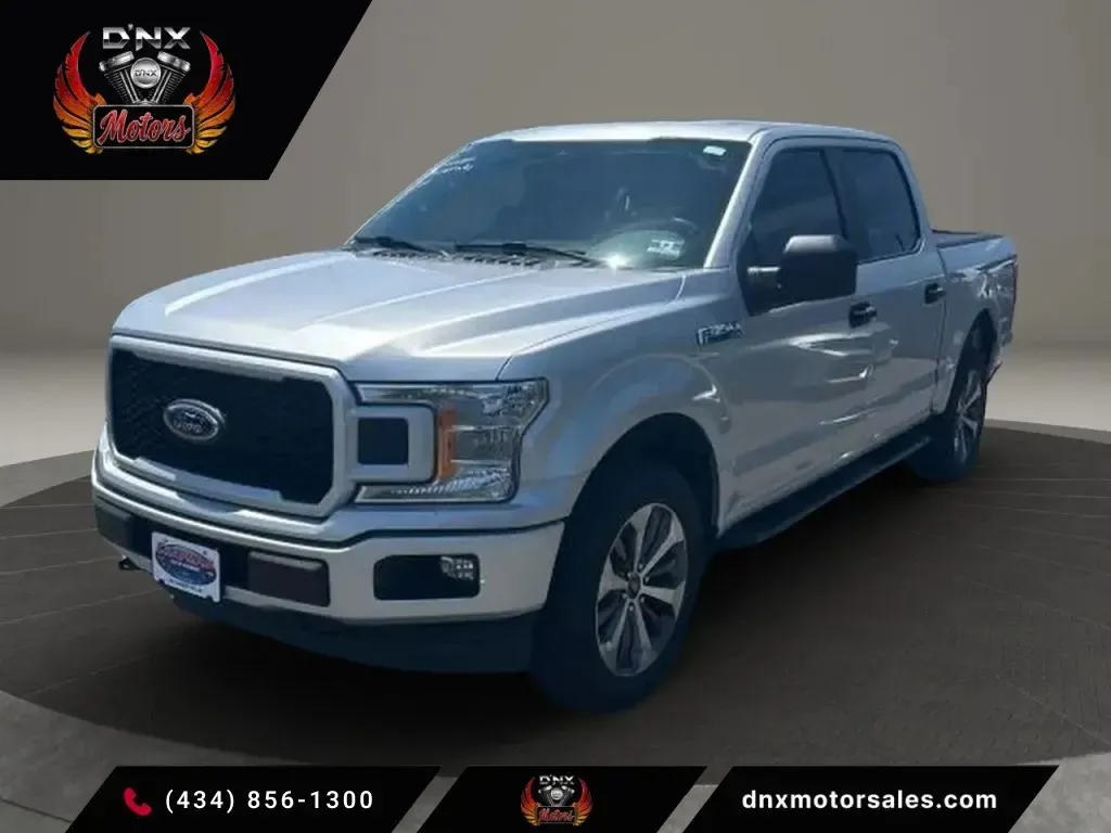 Silver 2019 Ford F-150 SuperCrew Cab XL Pickup 4D 5 1/2 ft for sale in Altavista, VA