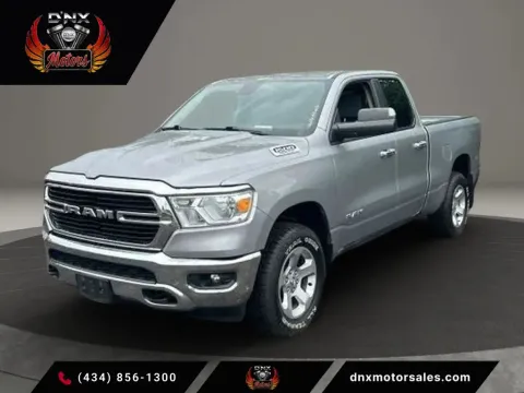Gray 2019 Ram 1500 Quad Cab Big Horn Pickup 4D 6 1/3 ft for sale in Altavista, VA