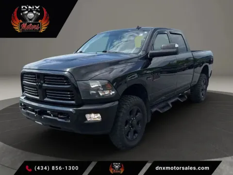 Black 2015 Ram 3500 Crew Cab Big Horn Pickup 4D 6 1/3 ft for sale in Altavista, VA