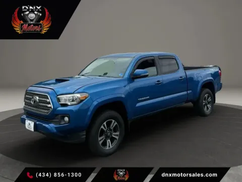Blue 2016 Toyota Tacoma Double Cab TRD Sport Pickup 4D 6 ft for sale in Altavista, VA