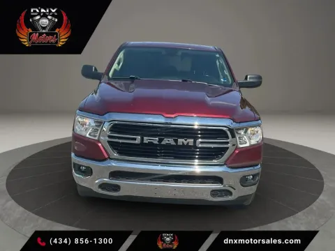 Red 2020 Ram 1500 Quad Cab Big Horn Pickup 4D 6 1/3 ft for sale in Altavista, VA