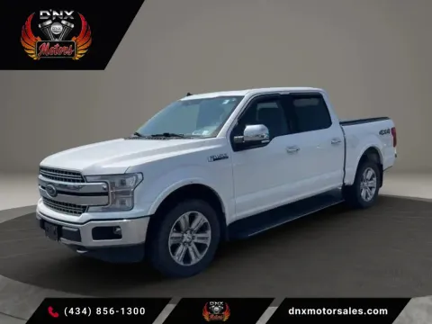 White 2019 Ford F-150 SuperCrew Cab Lariat Pickup 4D 5 1/2 ft for sale in Altavista, VA