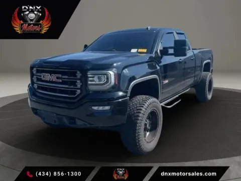 Black 2018 GMC Sierra 1500 Double Cab SLT Pickup 4D 6 1/2 ft for sale in Altavista, VA