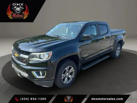 Black 2017 Chevrolet Colorado Crew Cab Z71 Pickup 4D 5 ft for sale in Altavista, VA