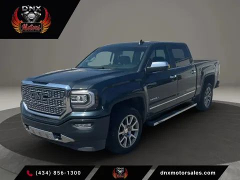 Gray 2018 GMC Sierra 1500 Crew Cab Denali Pickup 4D 5 3/4 ft for sale in Altavista, VA