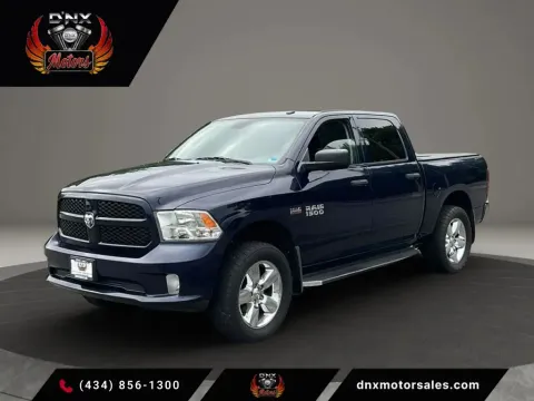 Blue 2017 Ram 1500 Crew Cab Express Pickup 4D 5 1/2 ft for sale in Altavista, VA