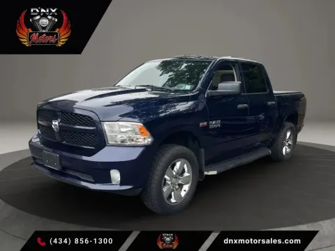Blue 2017 Ram 1500 Crew Cab Express Pickup 4D 5 1/2 ft for sale in Altavista, VA