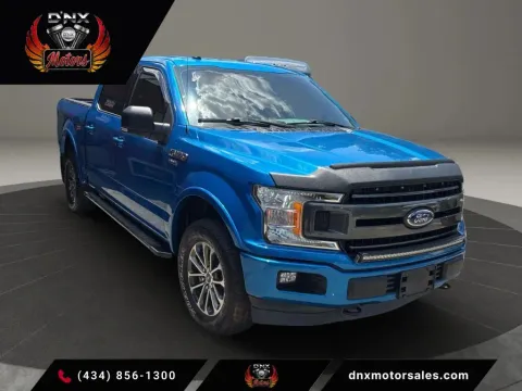 Blue 2019 Ford F-150 SuperCrew Cab XLT Pickup 4D 5 1/2 ft for sale in Altavista, VA