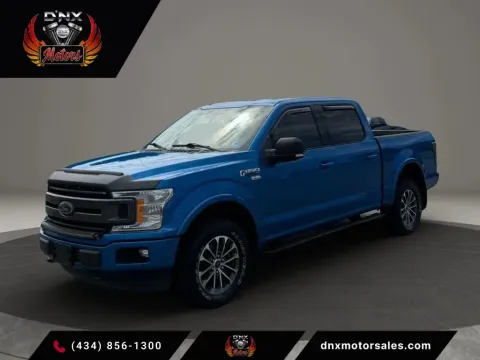 Blue 2019 Ford F-150 SuperCrew Cab XLT Pickup 4D 5 1/2 ft for sale in Altavista, VA