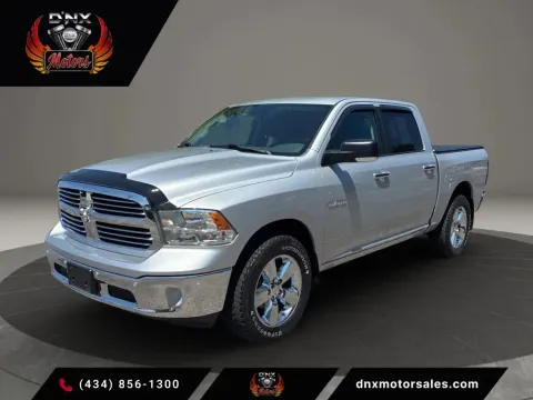Silver 2017 Ram 1500 Crew Cab Big Horn Pickup 4D 5 1/2 ft for sale in Altavista, VA
