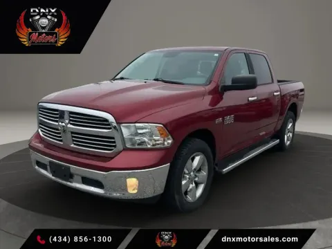 Red 2014 Ram 1500 Crew Cab Big Horn Pickup 4D 5 1/2 ft for sale in Altavista, VA