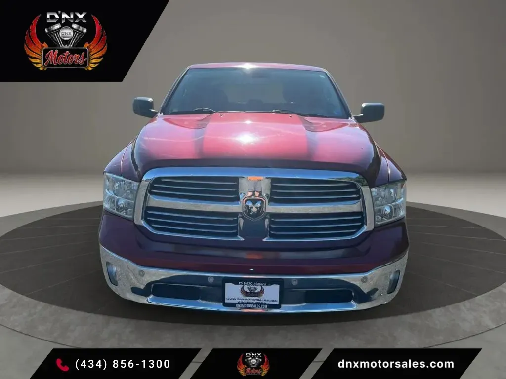 Red 2014 Ram 1500 Crew Cab Big Horn Pickup 4D 5 1/2 ft for sale in Altavista, VA