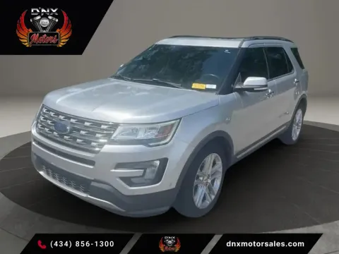Silver 2017 Ford Explorer Limited Sport Utility 4D for sale in Altavista, VA