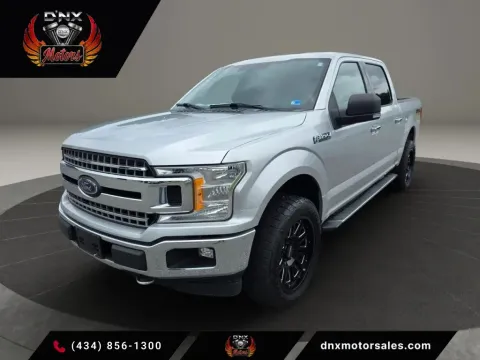 Silver 2018 Ford F-150 SuperCrew Cab XLT Pickup 4D 5 1/2 ft for sale in Altavista, VA