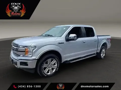 Silver 2018 Ford F-150 SuperCrew Cab XLT Pickup 4D 5 1/2 ft for sale in Altavista, VA