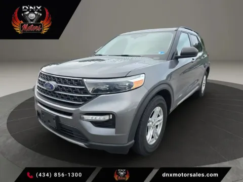 Gray 2021 Ford Explorer XLT Sport Utility 4D for sale in Altavista, VA