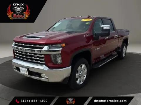 Red 2020 Chevrolet Silverado 2500 HD Crew Cab LTZ Pickup 4D 6 1/2 ft for sale in Altavista, VA