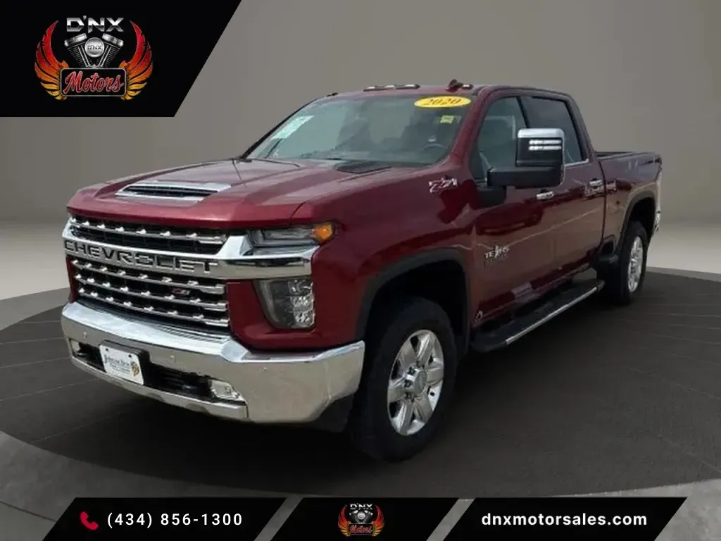 Red 2020 Chevrolet Silverado 2500 HD Crew Cab LTZ Pickup 4D 6 1/2 ft for sale in Altavista, VA