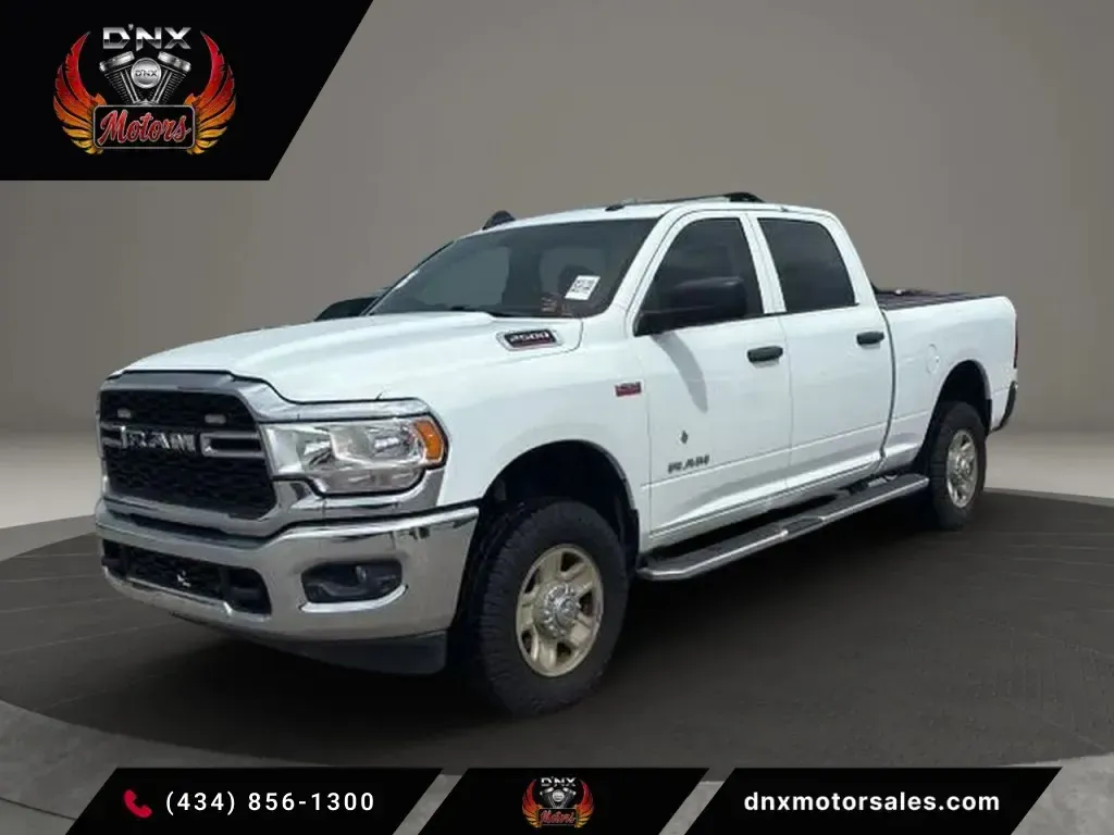 White 2022 Ram 2500 Crew Cab Tradesman Pickup 4D 6 1/3 ft for sale in Altavista, VA
