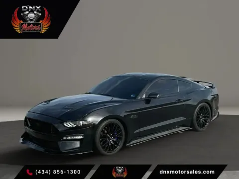 Black 2019 Ford Mustang GT Premium Coupe 2D for sale in Altavista, VA