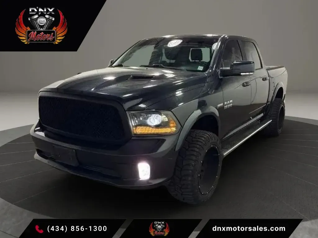 Gray 2017 Ram 1500 Crew Cab Sport Pickup 4D 5 1/2 ft for sale in Altavista, VA