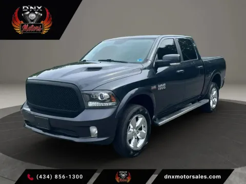 Gray 2017 Ram 1500 Crew Cab Sport Pickup 4D 5 1/2 ft for sale in Altavista, VA