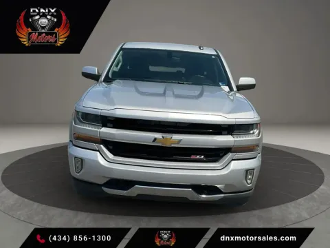 Silver 2017 Chevrolet Silverado 1500 Crew Cab Z71 LT Pickup 4D 5 3/4 ft for sale in Altavista, VA