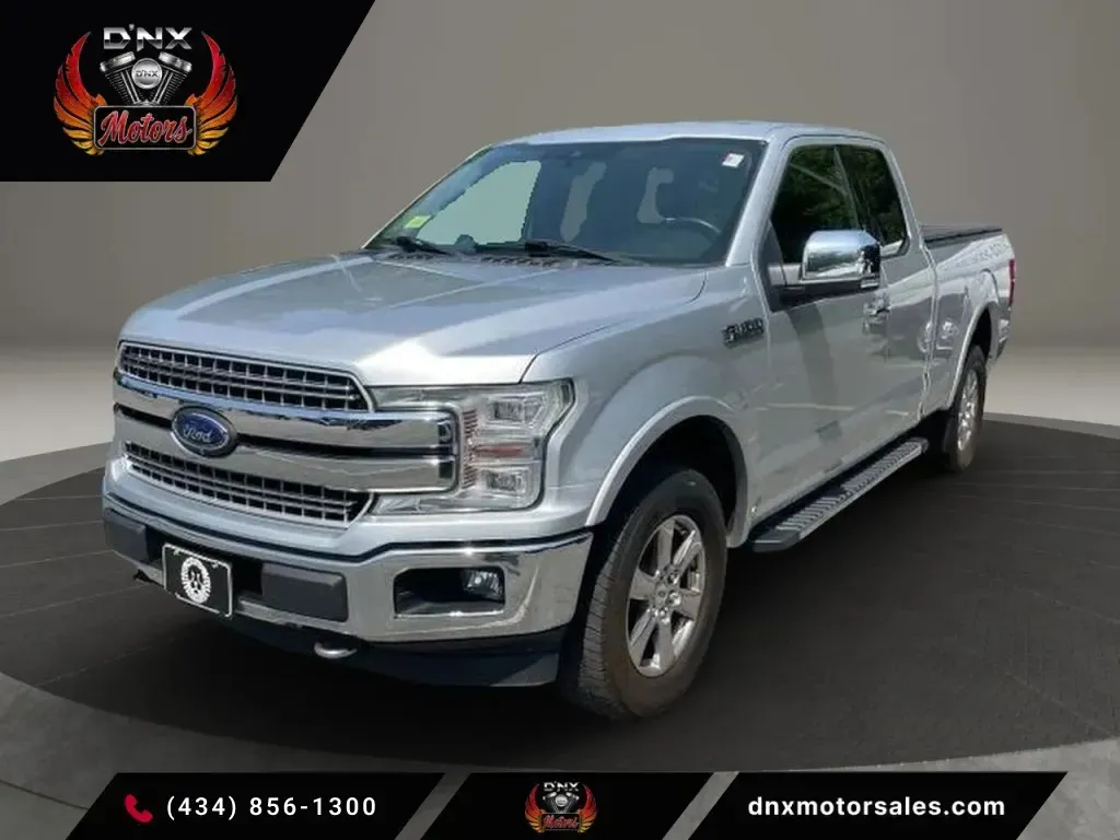 Silver 2019 Ford F-150 Super Cab Lariat Pickup 4D 6 1/2 ft for sale in Altavista, VA