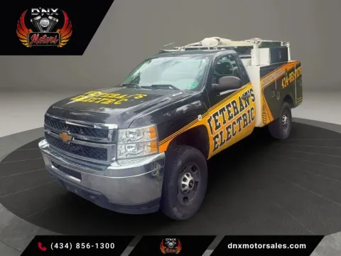 Black 2013 Chevrolet Silverado 2500 HD Regular Cab Work Truck Pickup 2D 8 ft for sale in Altavista, VA