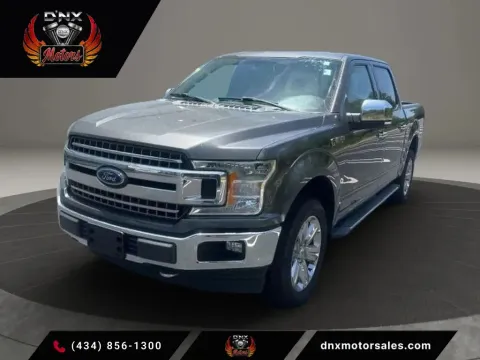 Gray 2018 Ford F-150 SuperCrew Cab XLT Pickup 4D 5 1/2 ft for sale in Altavista, VA