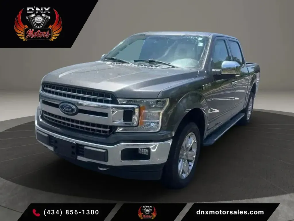 Gray 2018 Ford F-150 SuperCrew Cab XLT Pickup 4D 5 1/2 ft for sale in Altavista, VA