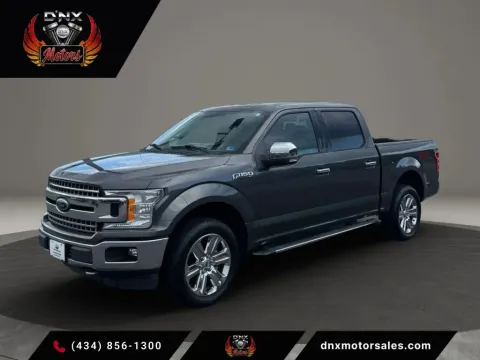 Gray 2018 Ford F-150 SuperCrew Cab XLT Pickup 4D 5 1/2 ft for sale in Altavista, VA