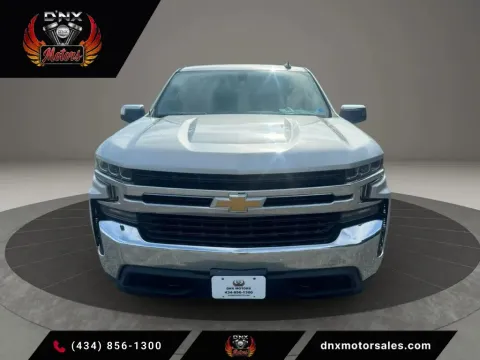 Silver 2019 Chevrolet Silverado 1500 Crew Cab LT Pickup 4D 5 3/4 ft for sale in Altavista, VA