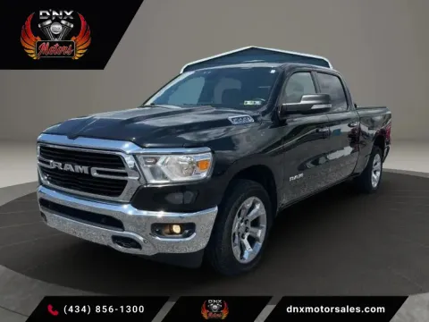 Black 2019 Ram 1500 Crew Cab Big Horn Pickup 4D 6 1/3 ft for sale in Altavista, VA