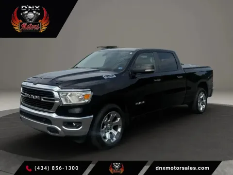 Black 2019 Ram 1500 Crew Cab Big Horn Pickup 4D 6 1/3 ft for sale in Altavista, VA
