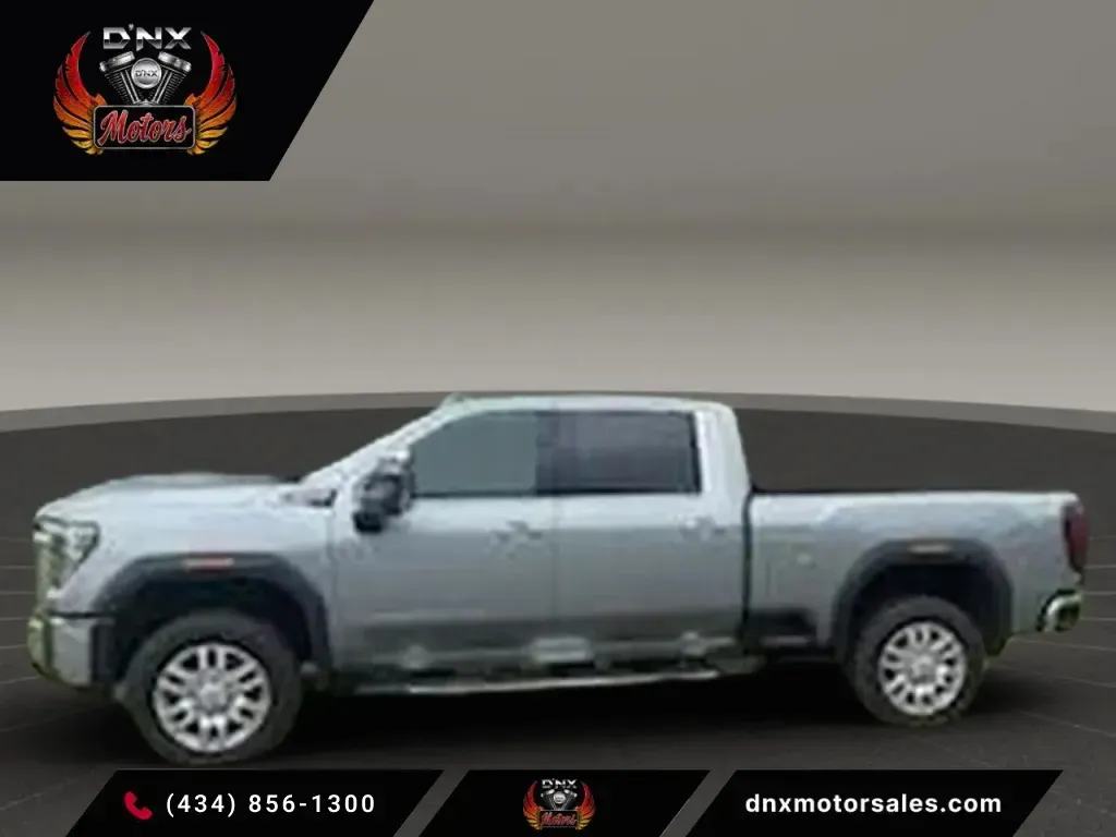 Blue 2024 GMC Sierra 2500 HD Crew Cab SLT Pickup 4D 6 1/2 ft for sale in Altavista, VA