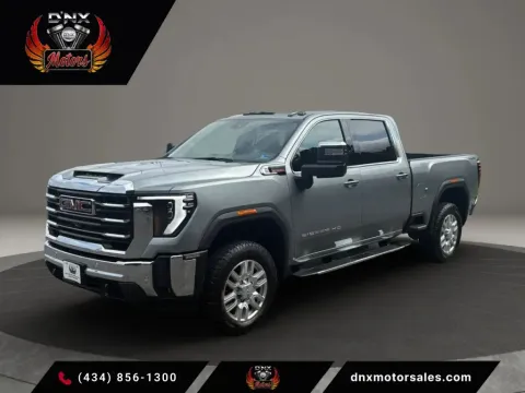 Silver 2024 GMC Sierra 2500 HD Crew Cab SLT Pickup 4D 6 1/2 ft for sale in Altavista, VA