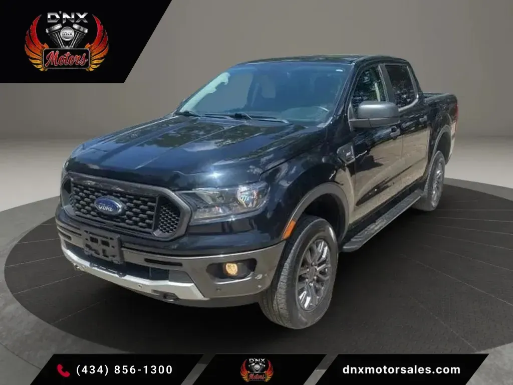 Black 2021 Ford Ranger SuperCrew XLT Pickup 4D 5 ft for sale in Altavista, VA