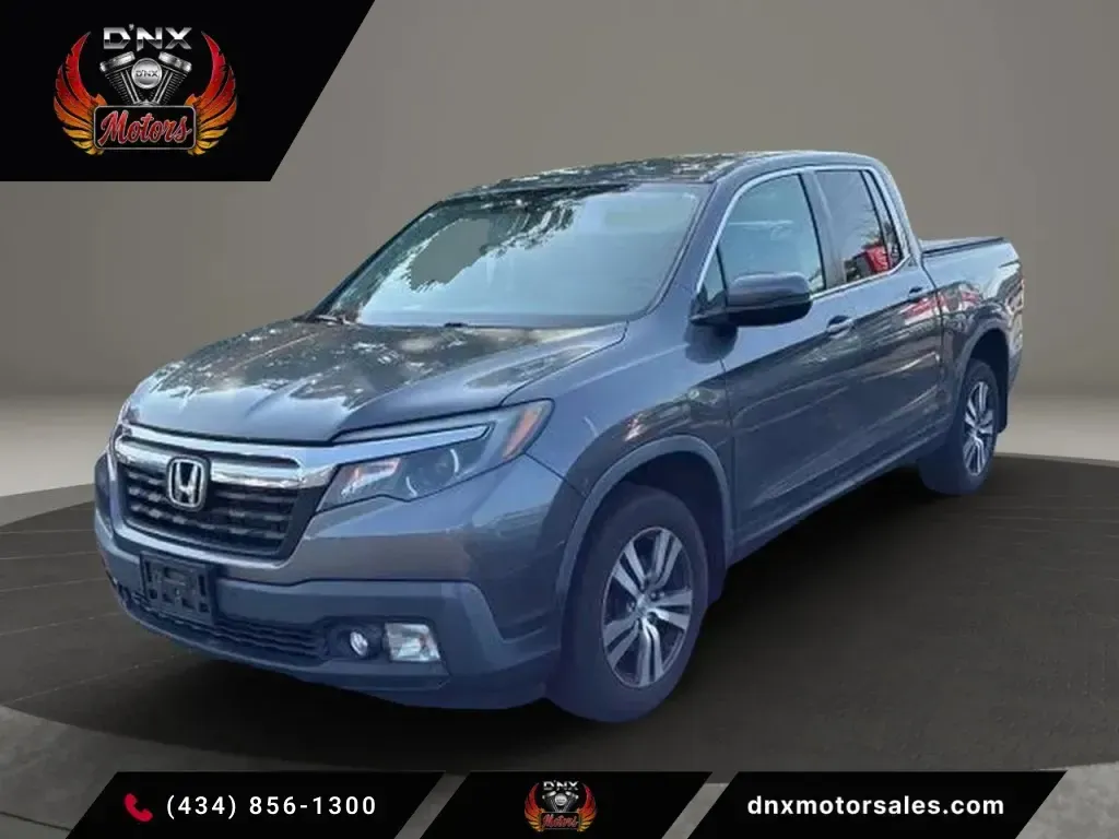 Gray 2017 Honda Ridgeline RTS Pickup 4D 5 ft for sale in Altavista, VA