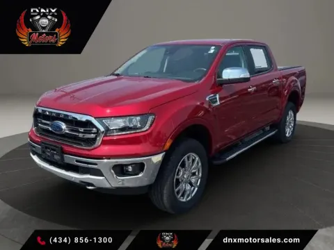 Red 2021 Ford Ranger SuperCrew Lariat Pickup 4D 5 ft for sale in Altavista, VA