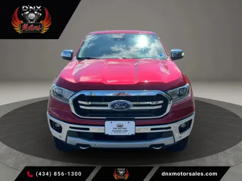 Red 2021 Ford Ranger SuperCrew Lariat Pickup 4D 5 ft for sale in Altavista, VA