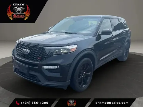 Black 2021 Ford Explorer ST Sport Utility 4D for sale in Altavista, VA
