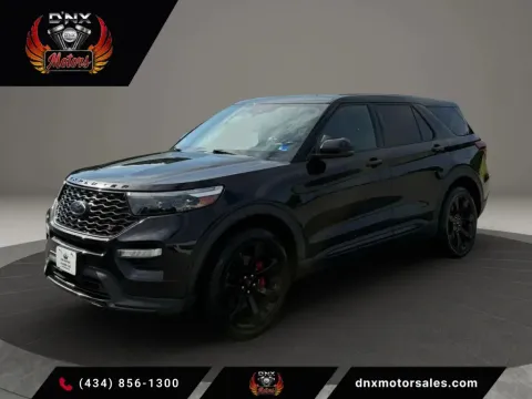 Black 2021 Ford Explorer ST Sport Utility 4D for sale in Altavista, VA