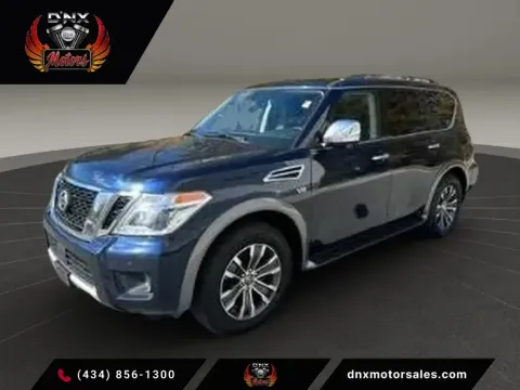 Blue 2018 Nissan Armada SL Sport Utility 4D for sale in Altavista, VA