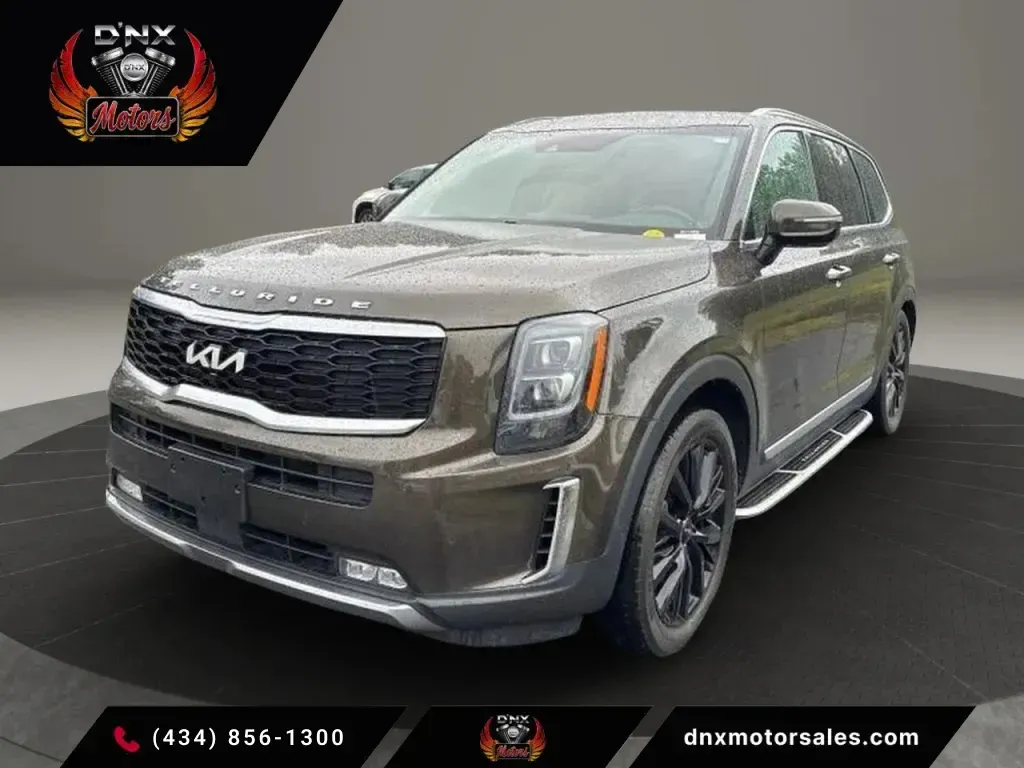 Brown 2022 Kia Telluride SX Sport Utility 4D for sale in Altavista, VA