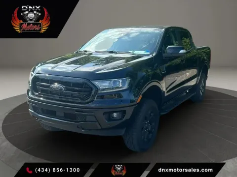 Black 2021 Ford Ranger SuperCrew Lariat Pickup 4D 5 ft for sale in Altavista, VA