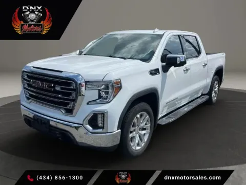 White 2020 GMC Sierra 1500 Crew Cab SLT Pickup 4D 5 3/4 ft for sale in Altavista, VA