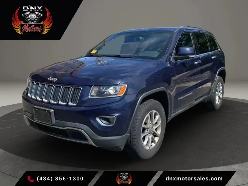 Blue 2014 Jeep Grand Cherokee Limited Sport Utility 4D for sale in Altavista, VA